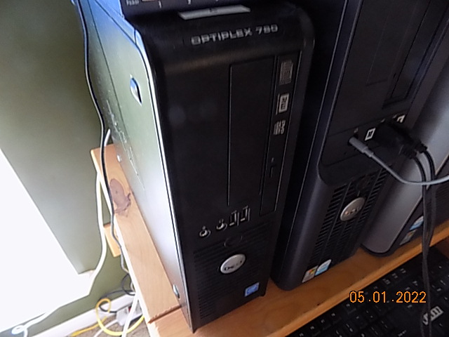 The OptiPlex 780. I forgot to get a new photo, so this photo is about a year old.