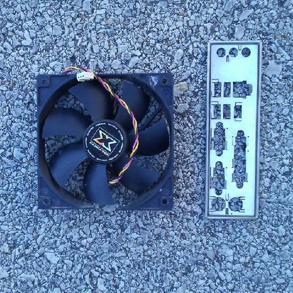 The fan & I/O shield from the Antec.