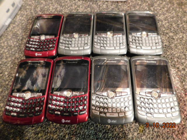 The BlackBerry phones.