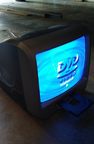 The Magnavox TV.
