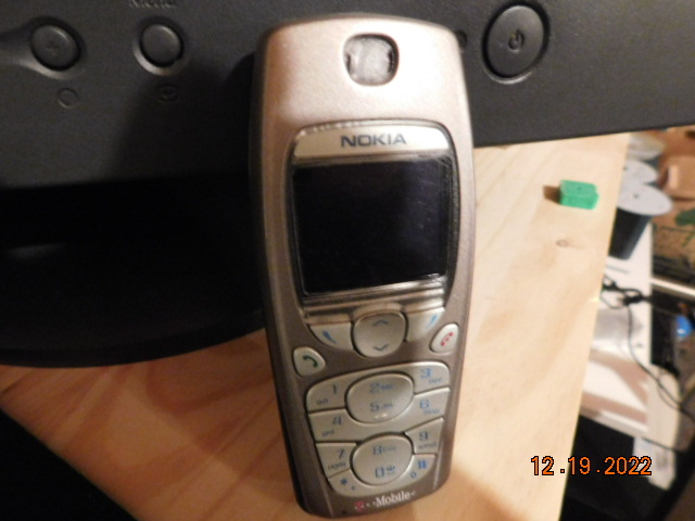 The old Nokia brick phone.