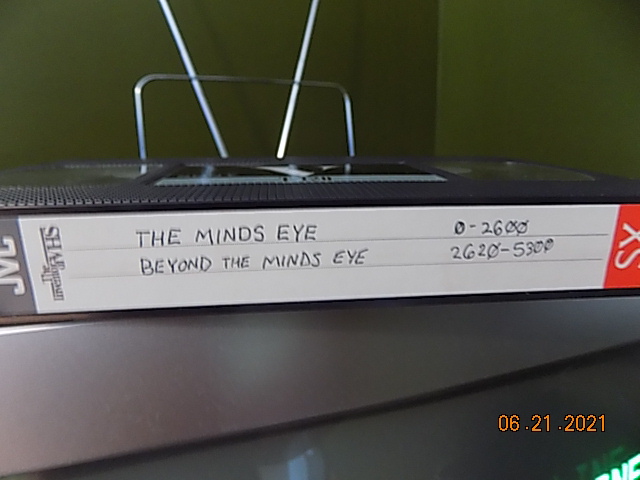 The old VHS tape, probably made around 1993.