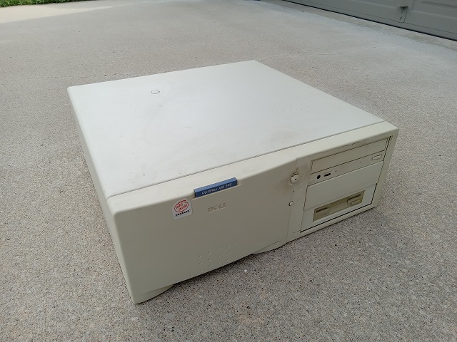 The old Dell desktop.